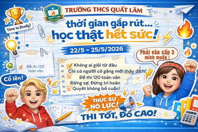 🌟 THÔNG BÁO & GỬI GẮM TỚI HỌC SINH KHỐI 9 – KHI CÁNH CỬA LỚP 10 ĐANG GÕ NHẸ 🌟