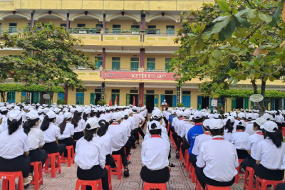 📌 CHÀO CỜ TUẦN 2 – LAN TỎA YÊU THƯƠNG, NÓI KHÔNG VỚI BẠO LỰC 📌