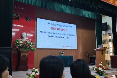 🎓 TRƯỜNG THCS QUẤT LÂM TÍCH CỰC THAM GIA TẬP HUẤN MÔ-ĐUN 6: XÂY DỰNG VĂN HÓA NHÀ TRƯỜNG