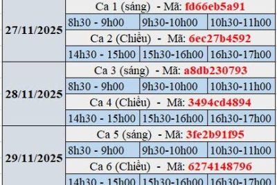 THÔNG BÁO Về việc chuẩn bị tham gia kỳ thi IOE cấp trường năm học 2025 – 2026